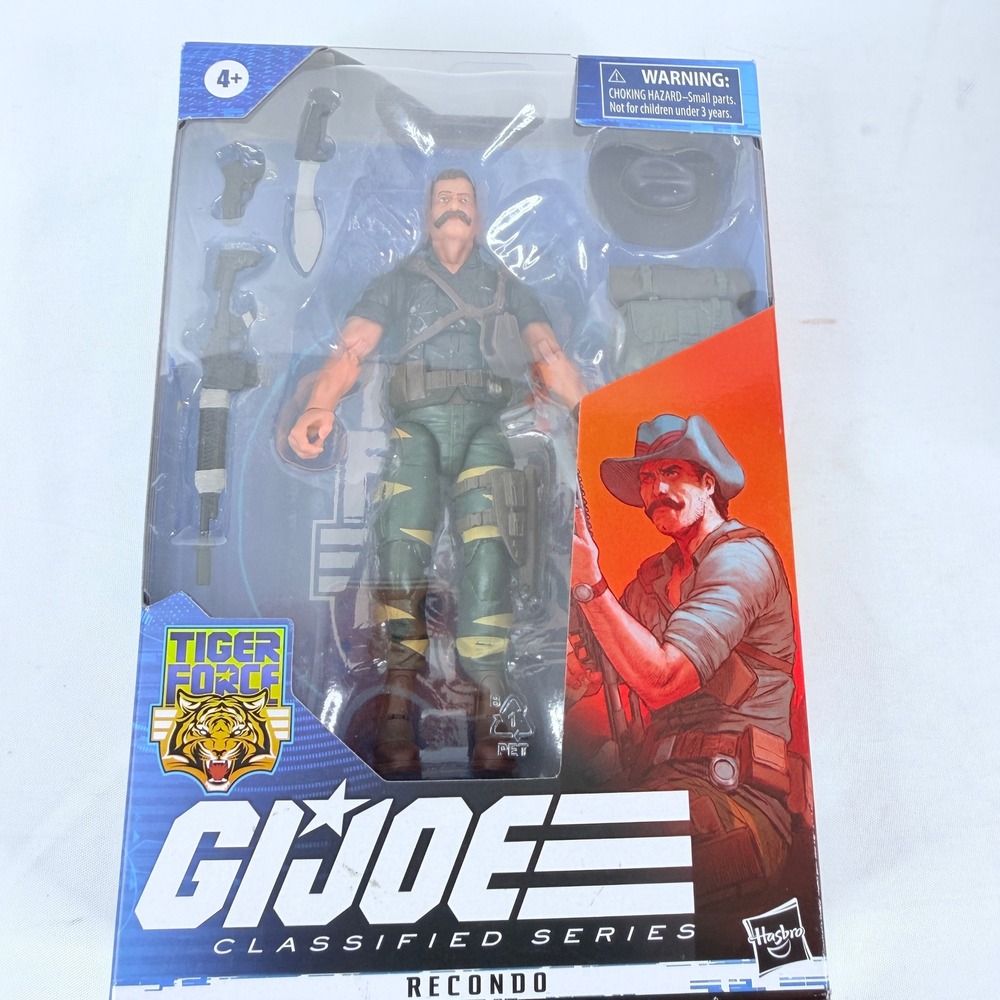 GI Joe Classified Series Tiger Force Recondo Action Figure Hasbro F4757 New